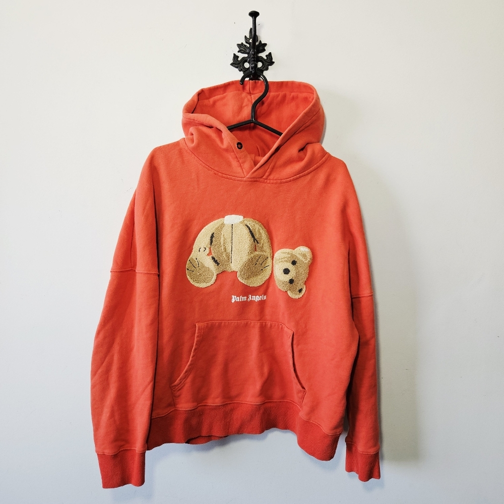 Palm Angels Kill The Bear Hoodie Size M Made In Italy